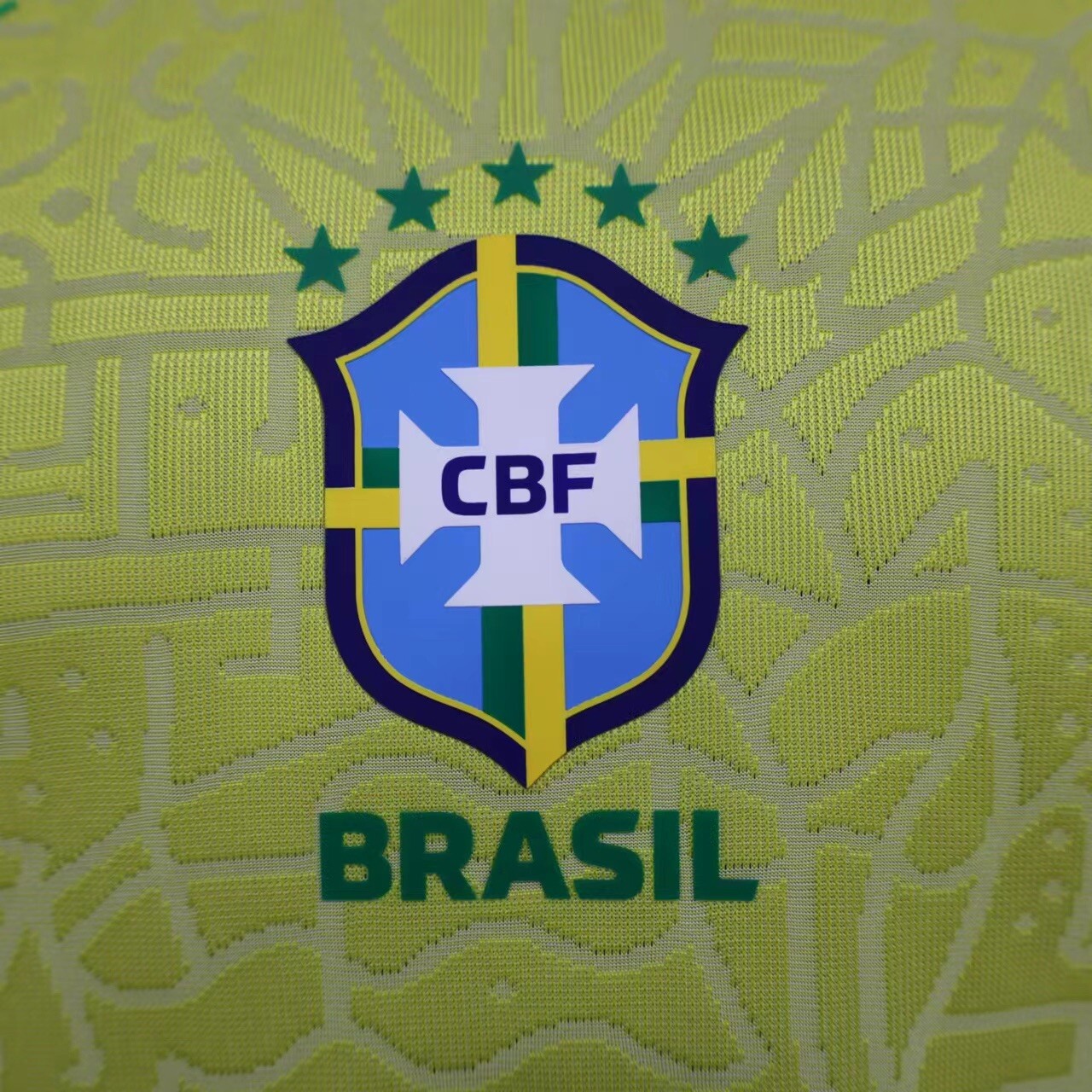 2024 Brazil Home, Player’s Version, Size Large  (Slim Fit)