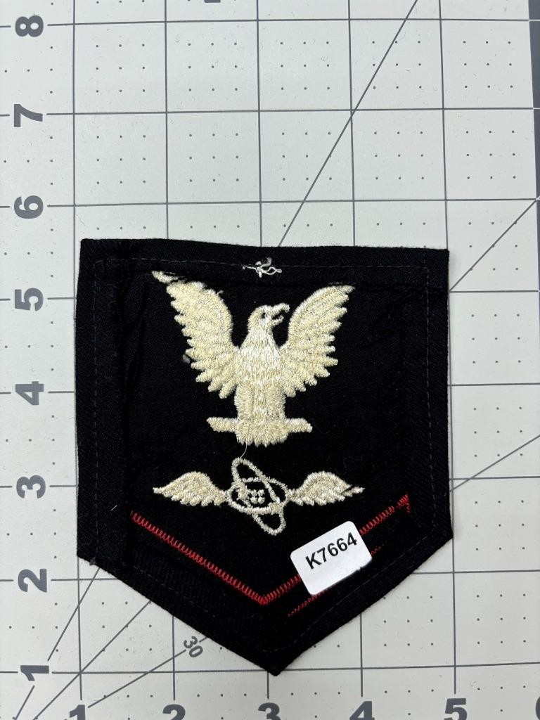 USN Aviation Electronics Technician 3rd Class Rate Patch Inv# K7664