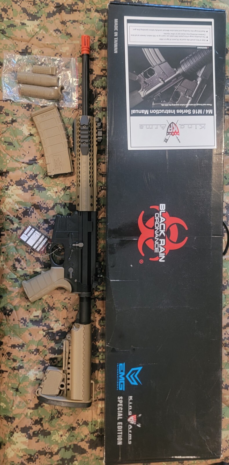 Black Rain Ordnance CQB-DE AEG