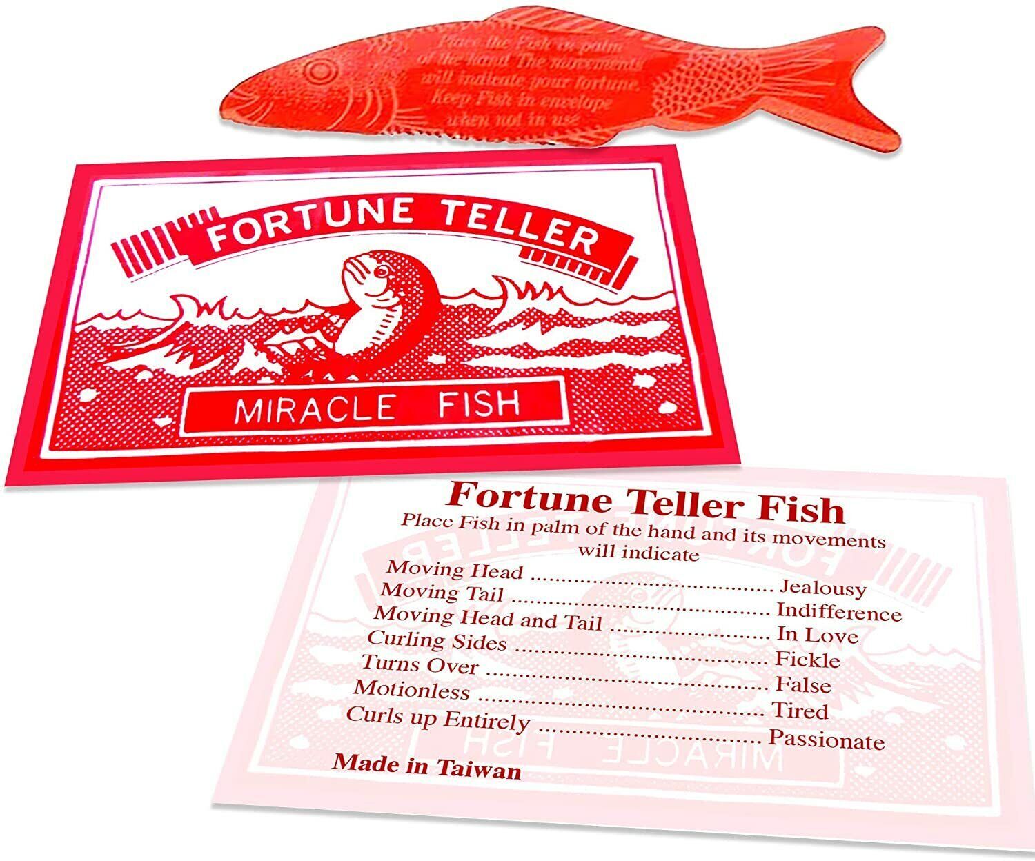 144 MIRACLE FORTUNE TELLING FISH Teller Palm Reading Party Favors (12 dz)