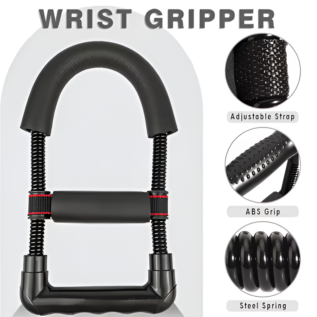 Grip Power Adjustable Wrist & Forearm Hand Strength Trainer Exercise