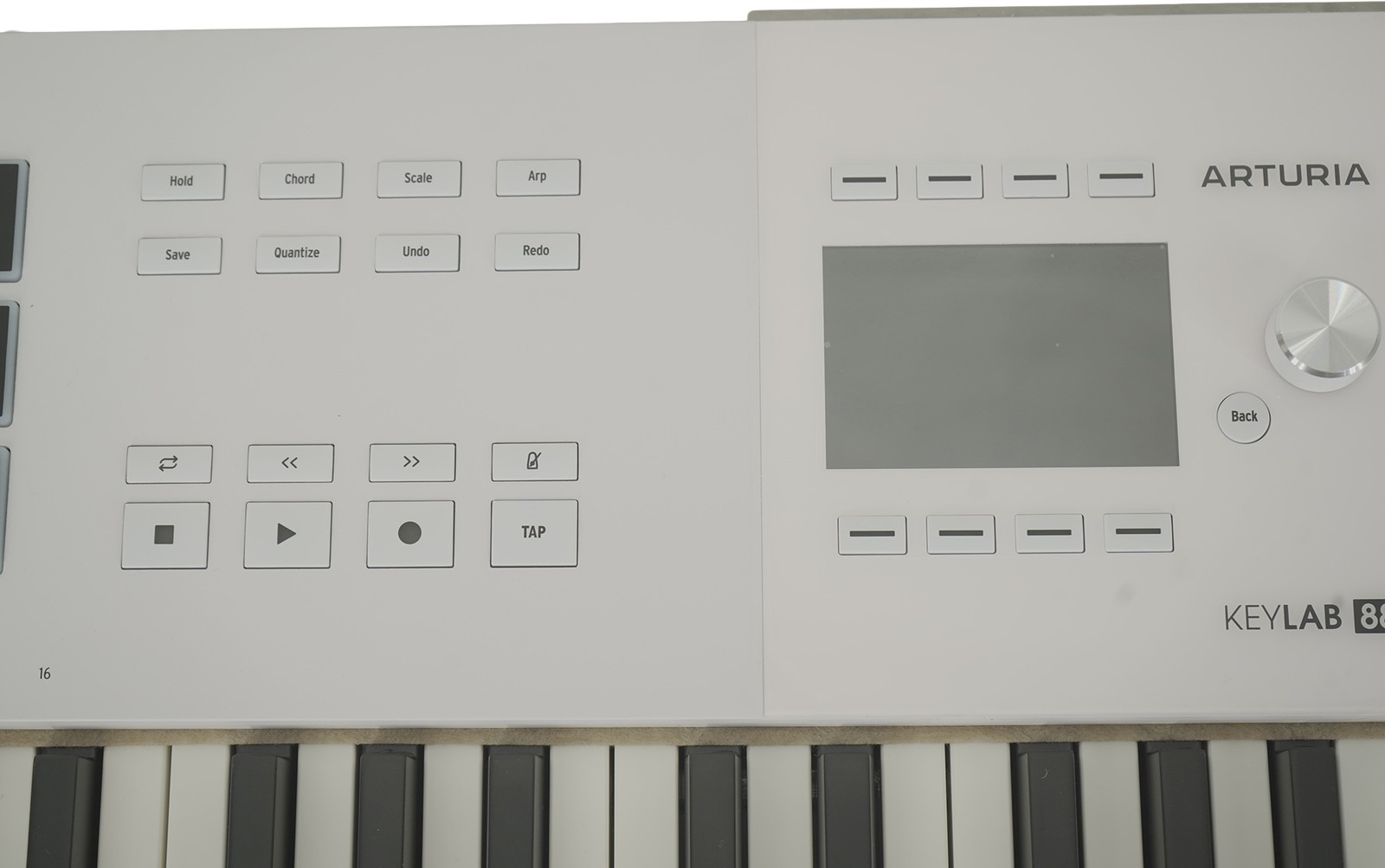Arturia KeyLab 88 mk3 Keyboard Controller - White