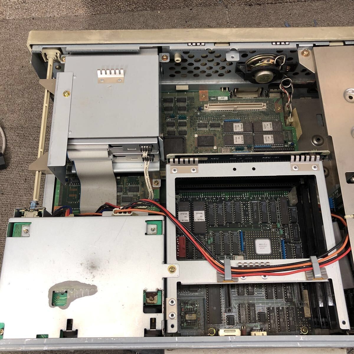 NEC PC-9801EX4, power-on confirmed. PC98. From Japan.