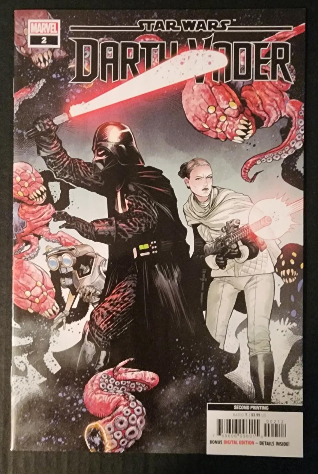 Star Wars Darth Vader #2 NM Padme In-Hyuk Lee 2nd Print Second Printing 2020