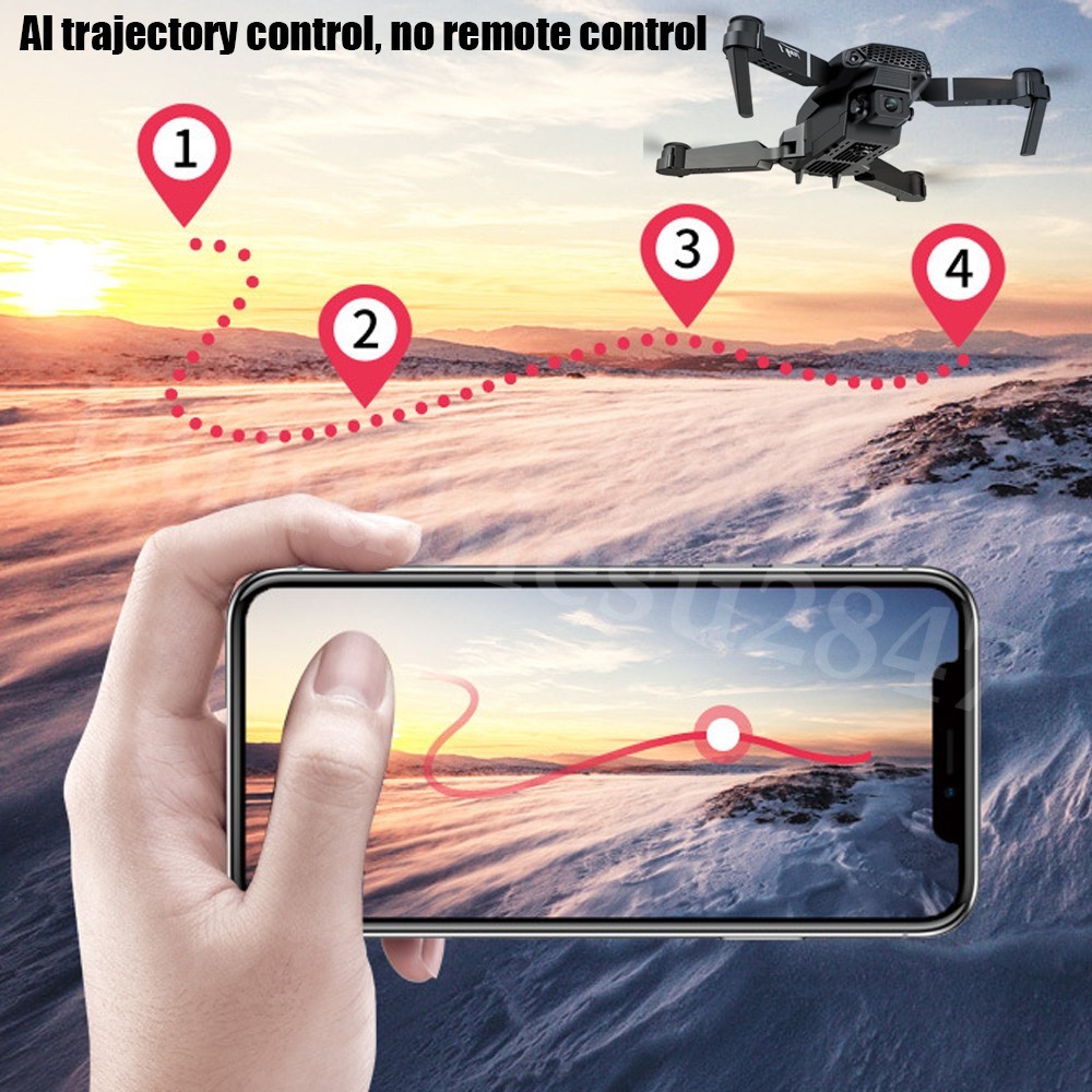 E88 Foldable Drone With Dual Camera FPV WIFI RC Quadcopter MZ