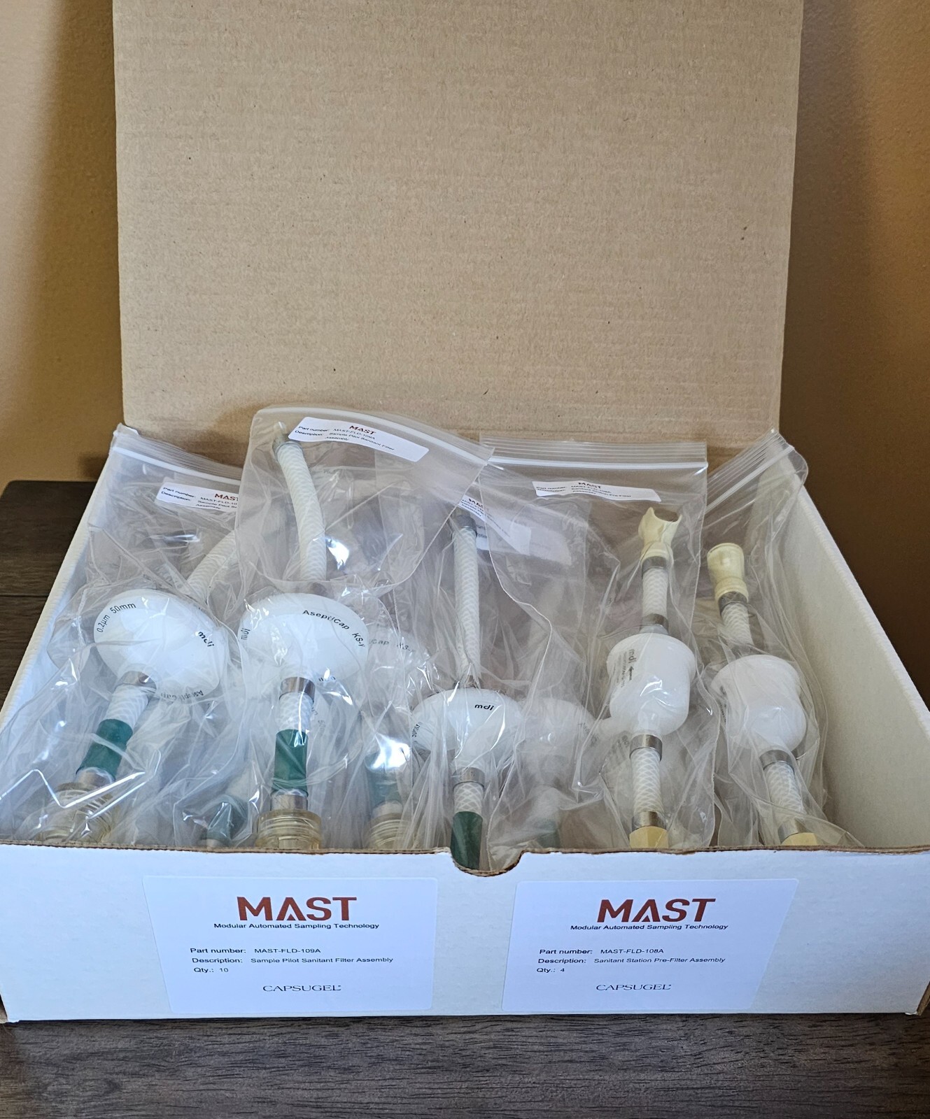 Bend Research MAST Sampler Master Controller +FilterAssys Lonza Merck Millipore