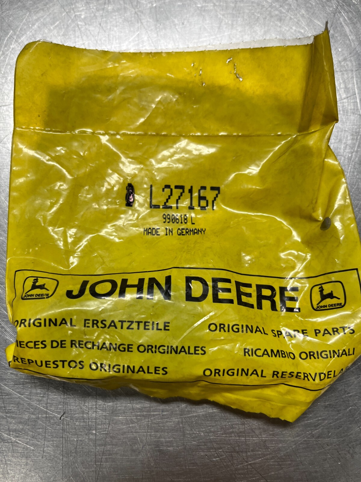 L27167 GENUINE OEM John Deere Plastic Bushing NUT