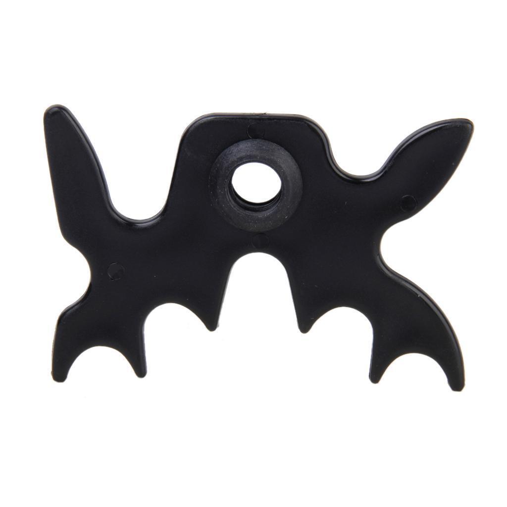2x Butterfly Moose Shaped Pool Cue Bridge