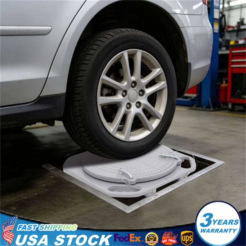 2 Pack Wheel Alignment Turntable Turn Plates 360 Rotating Turn Plate 1 Pair USA