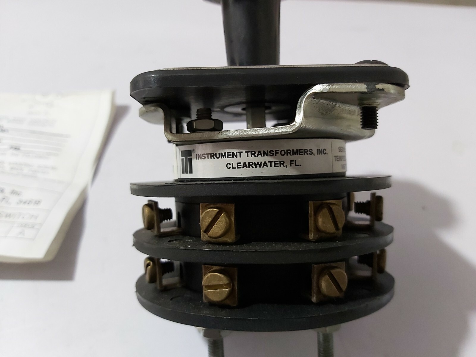 INSTRUMENT TRANSFORMER INC 952432C TEMPERATURE METER SWITCH