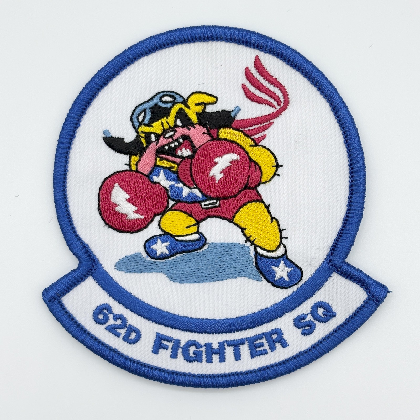 62d Fighter Squadron Patch – Embroidered Insignia, Iron-On