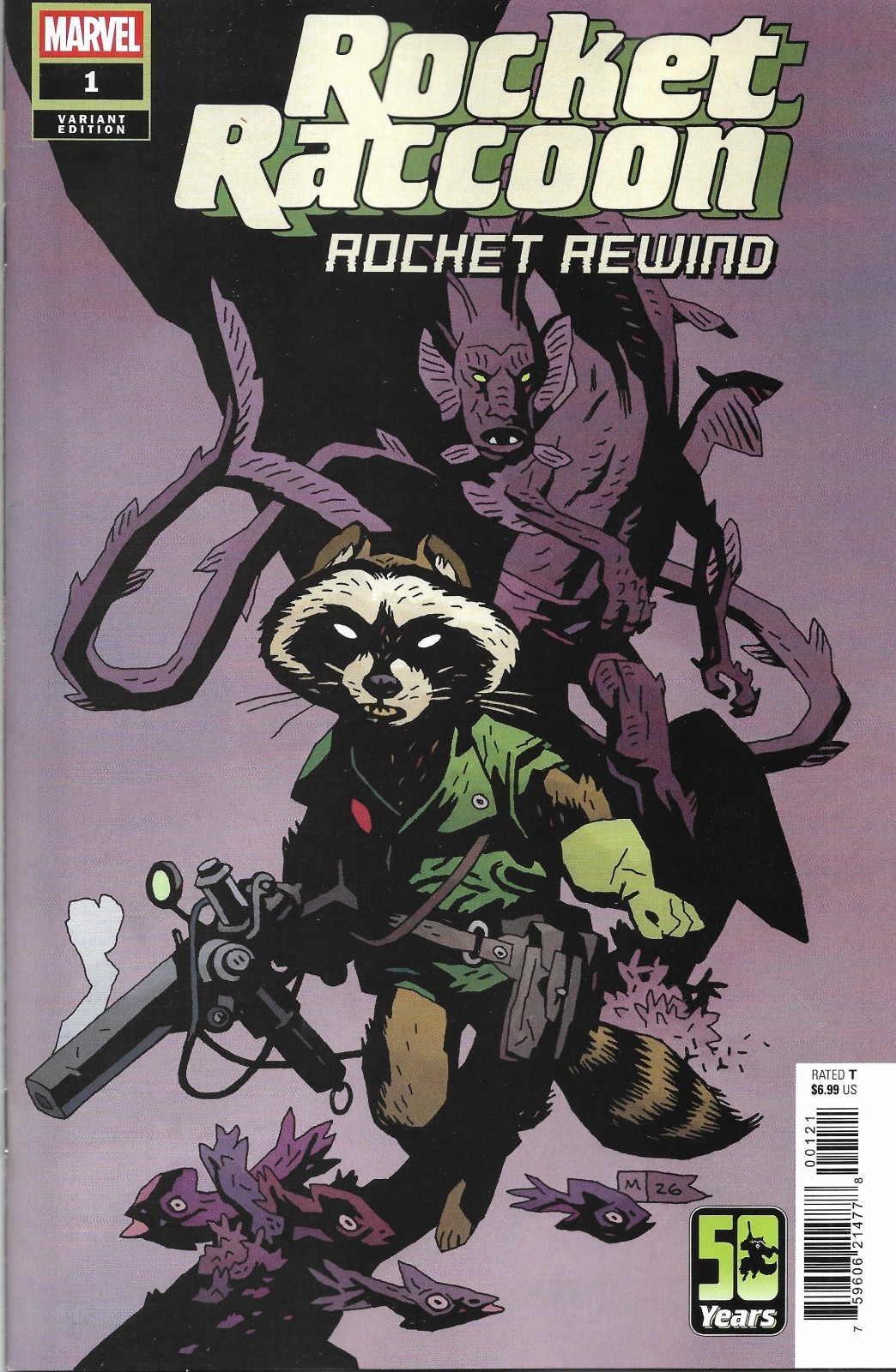 ROCKET RACCOON: ROCKET REWIND #1 MIKE MIGNOLA VARIANT (MARVEL COMICS 2026)