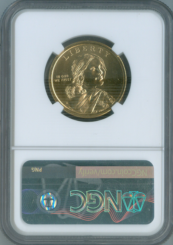 2020 D SACAGAWEA DOLLAR NGC MS68 MAC SPOTLESS .