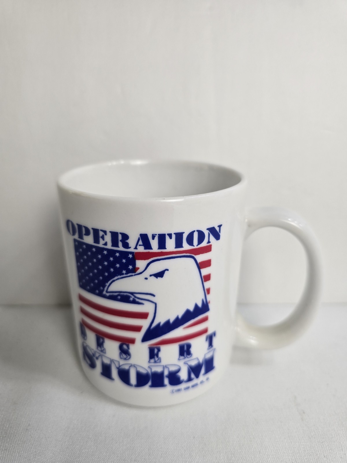 Vintage 1991 Operation Desert Storm The First 48 Hours Coffee Mug