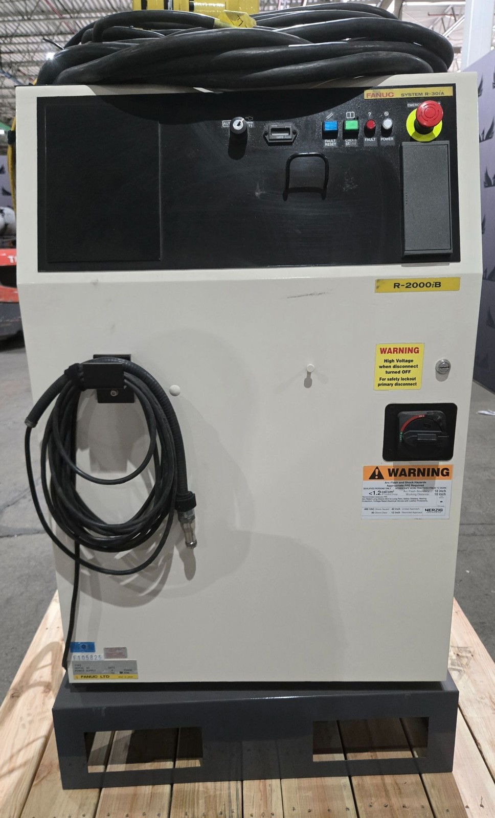 Fanuc R-2000iB/210F Complete with R-30iA Controller USED