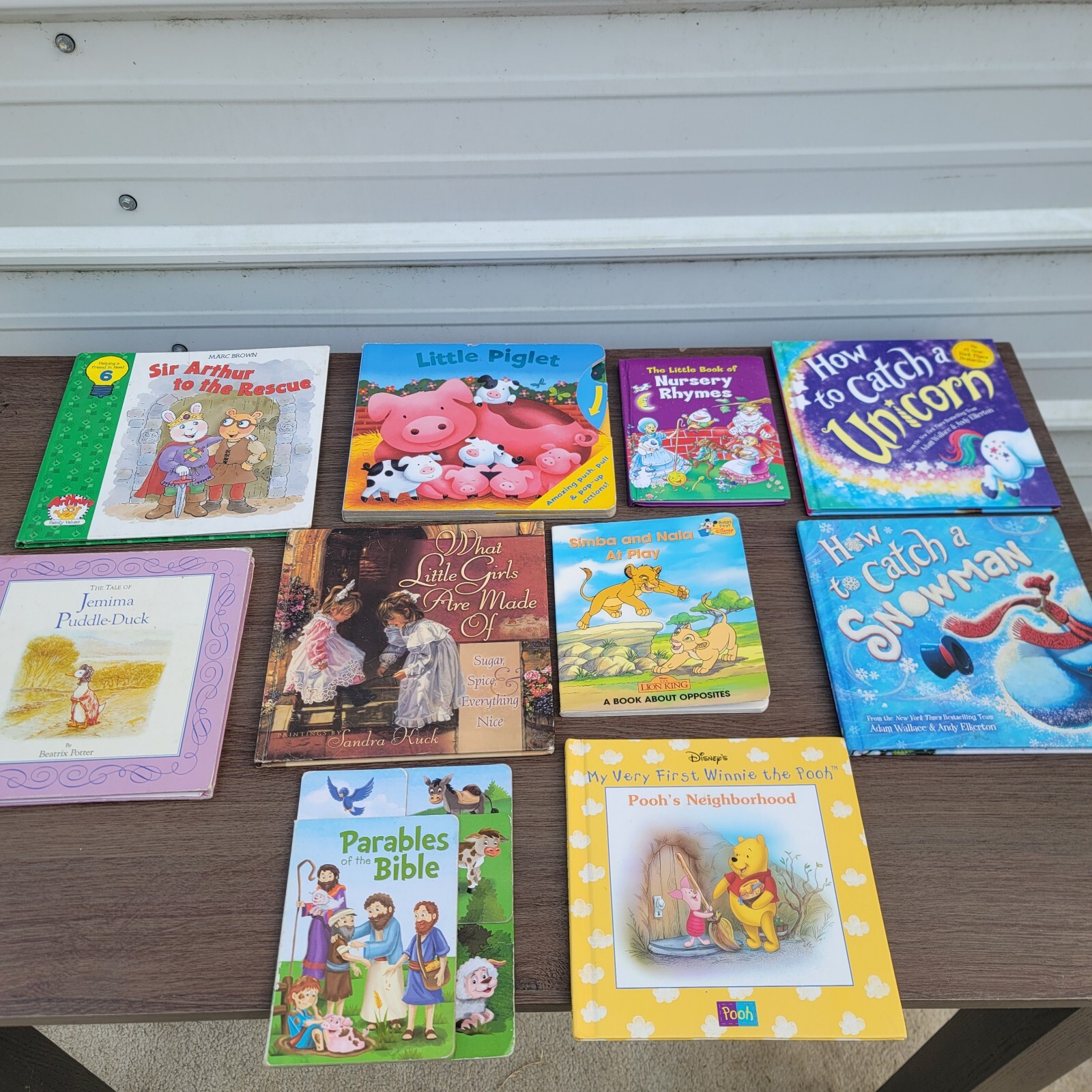 Lot of 10 Books Children's Kids Toddler Preschool Daycare Hardcover Reading