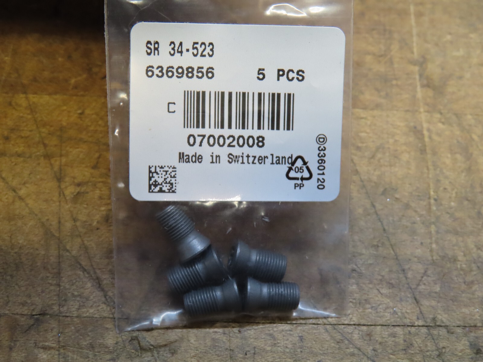 (5pcs) Iscar SR 34-523 insert screws toolholder spare parts