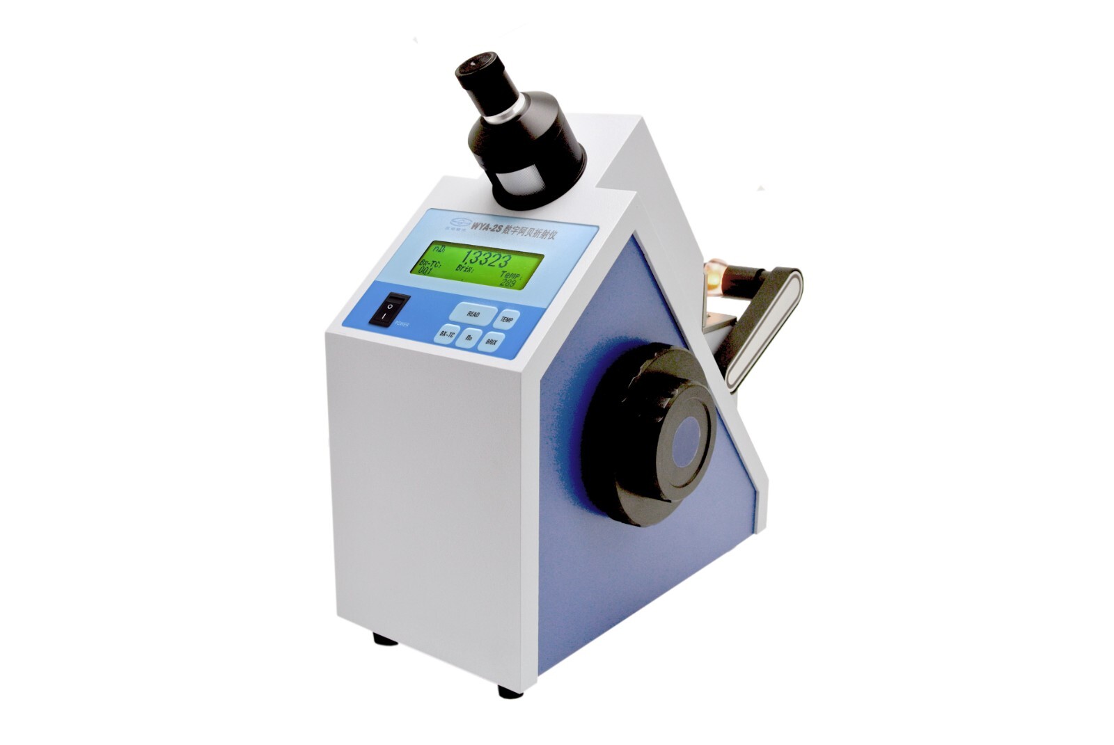 Abbe Digital Refractometer Range 1.3000～1.7000nD Communication Interface RS232