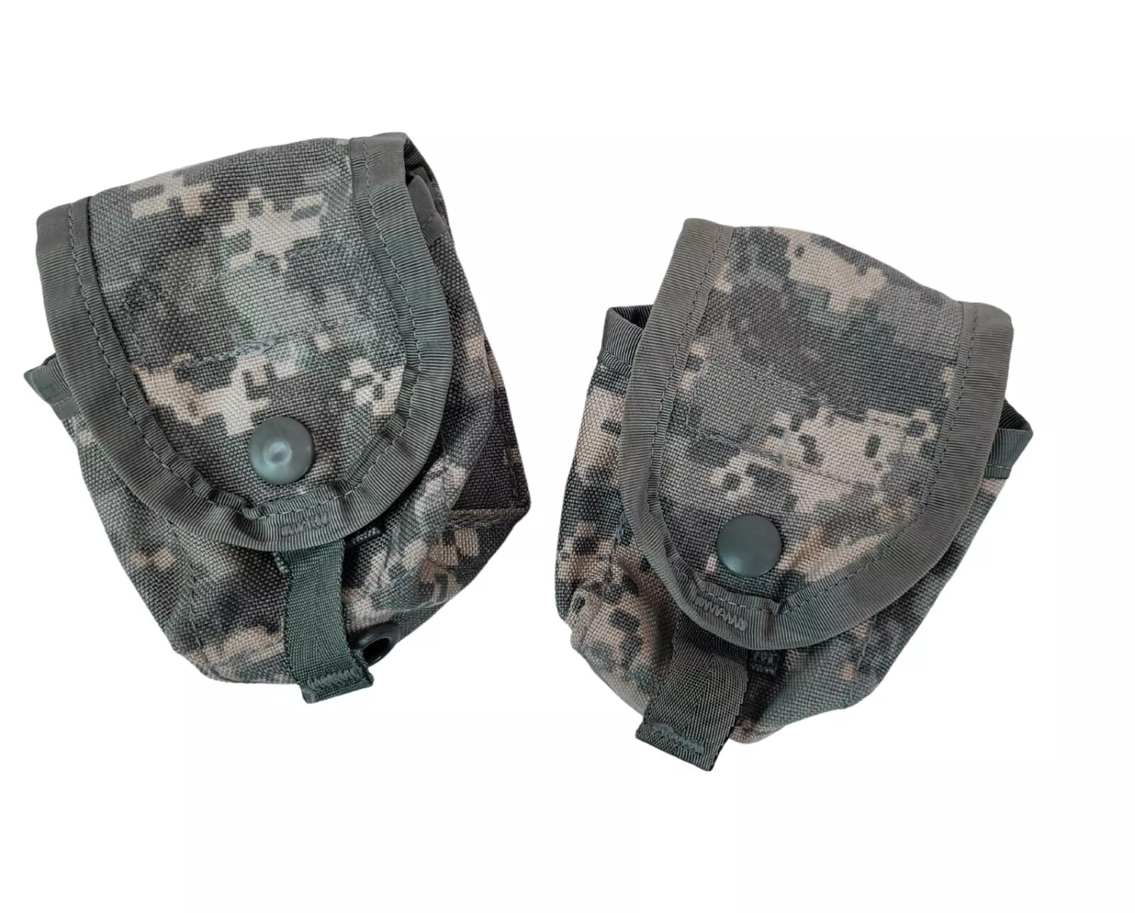 ACU MOLLE Grenade Pouch 2-Pack – Used Serviceable *mocinc.1982*