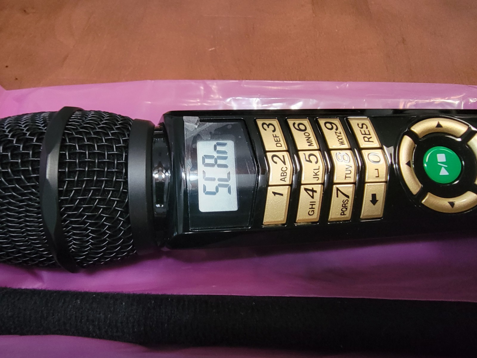 2 Magic Sing EX23DTH Microphone Karaoke on stage wireless mint Entermedia