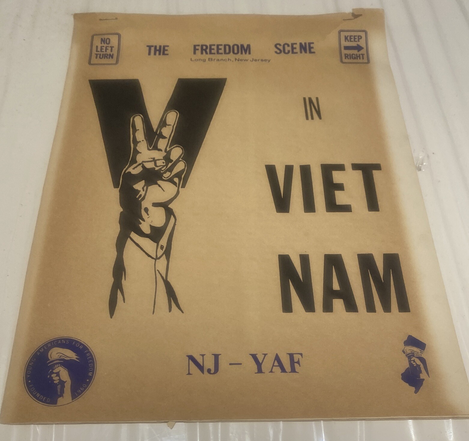 The Freedom Scene October 1969 NJ YAF In Vietnam Long Branch NJ