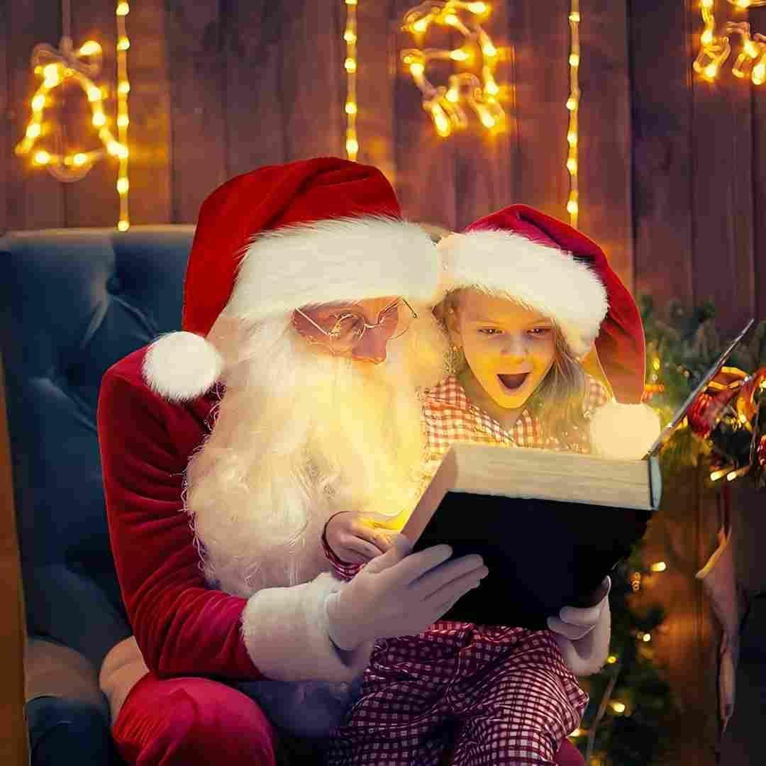 Christmas Hat, Santa Hats for Adults & Kids Red Velvet Comfort Extra Thicken ...