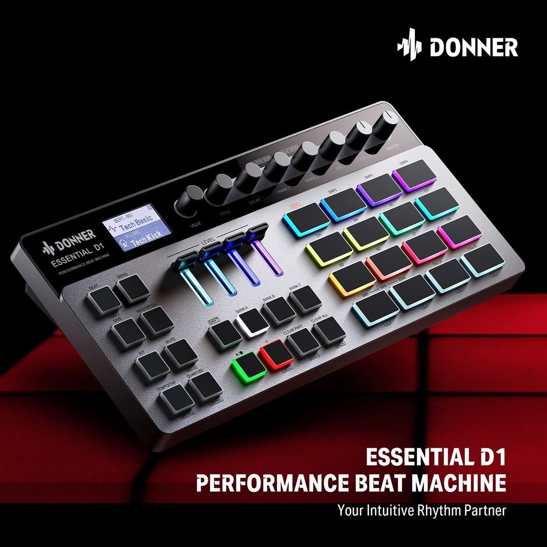 Donner D1 Drum Machine Step Sequencer