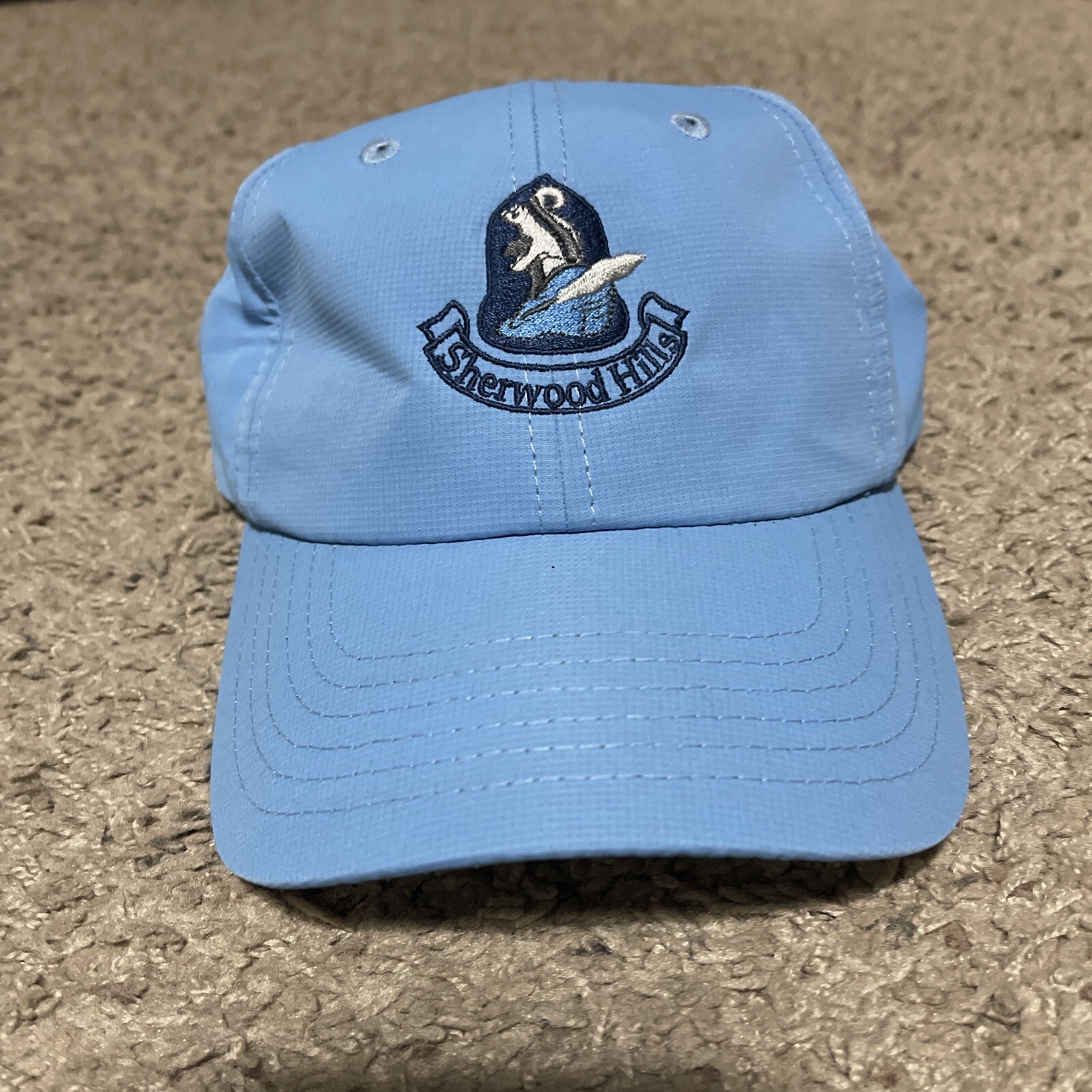 Sherwood Hills Golf  Course Hat Adjustable Golf Club Logan Utah