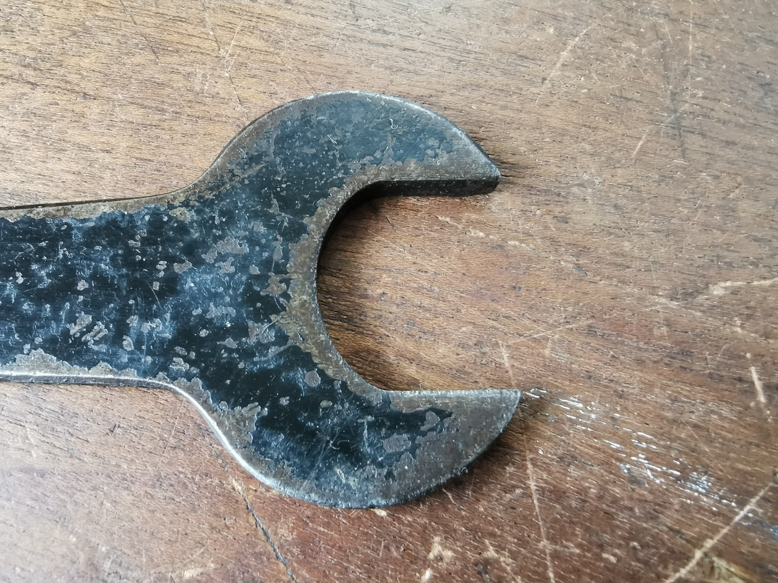 Vintage Flat Plate Spanner for classic toolkit 15/16AF X 13/16AF X 7/16AF.