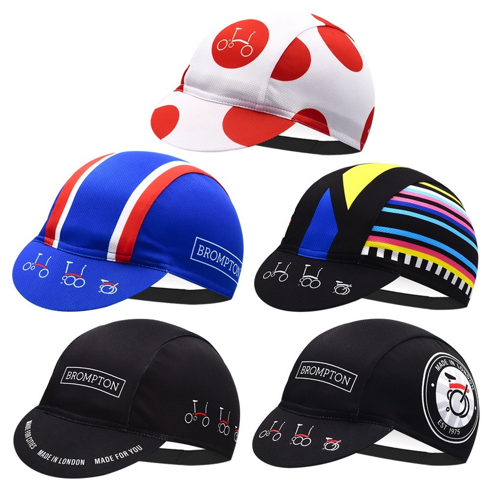 Geometric Waves Cycling Hat Bicycle Cap Breathable Mesh Hats Riding Hiking Caps