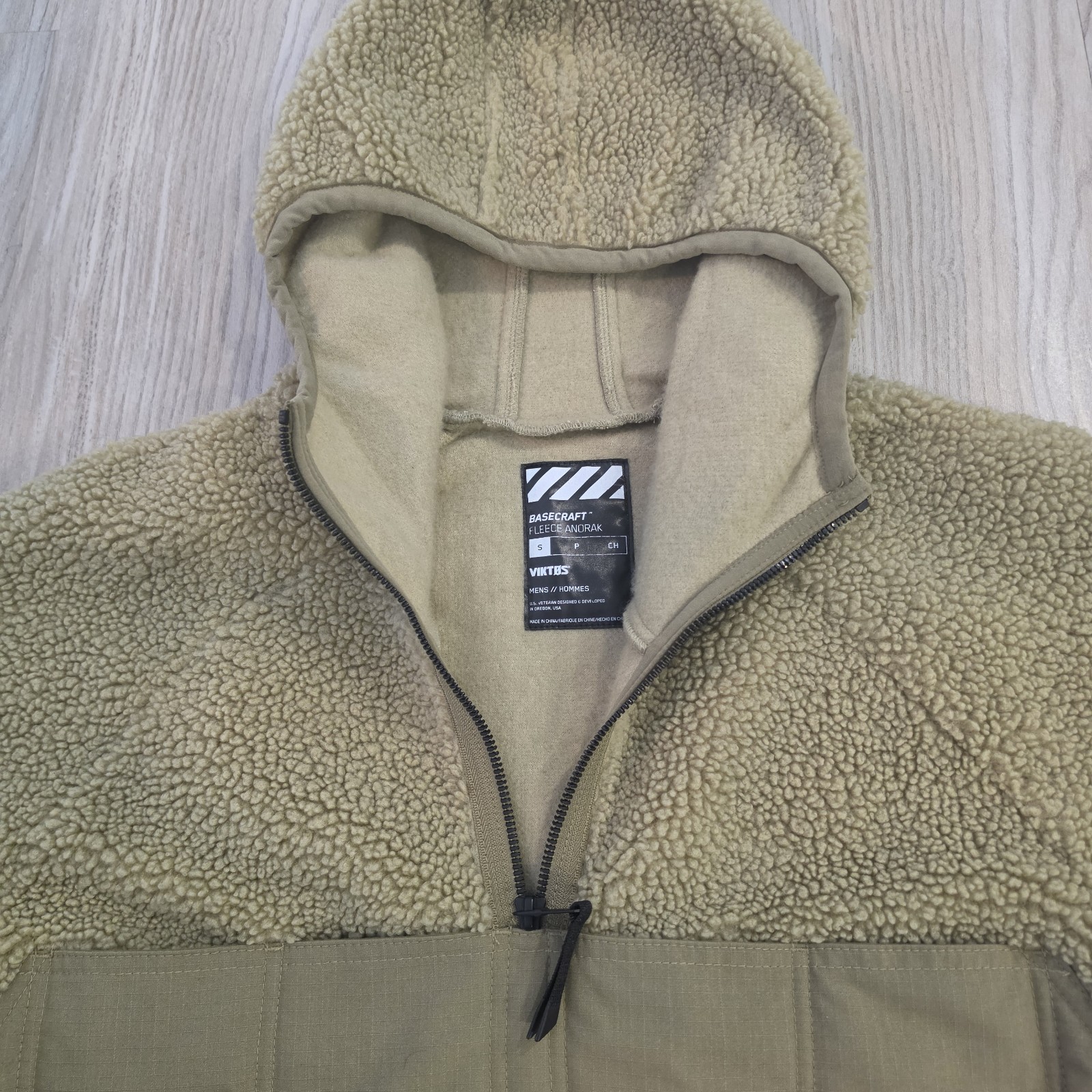 VIKTOS Basecraft Sherpa Pullover Sage Jacket 13056 Small
