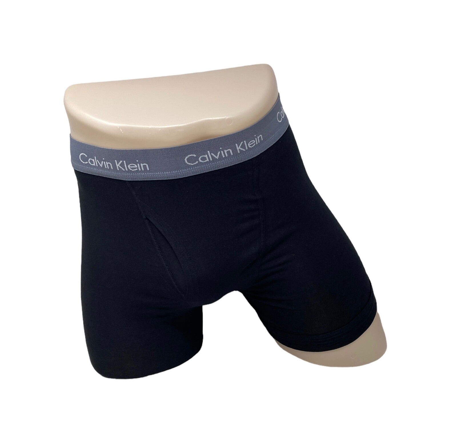 Calvin Klein Cotton Stretch 3 Pack Black Boxer Brief Underwear Men's NB2616953