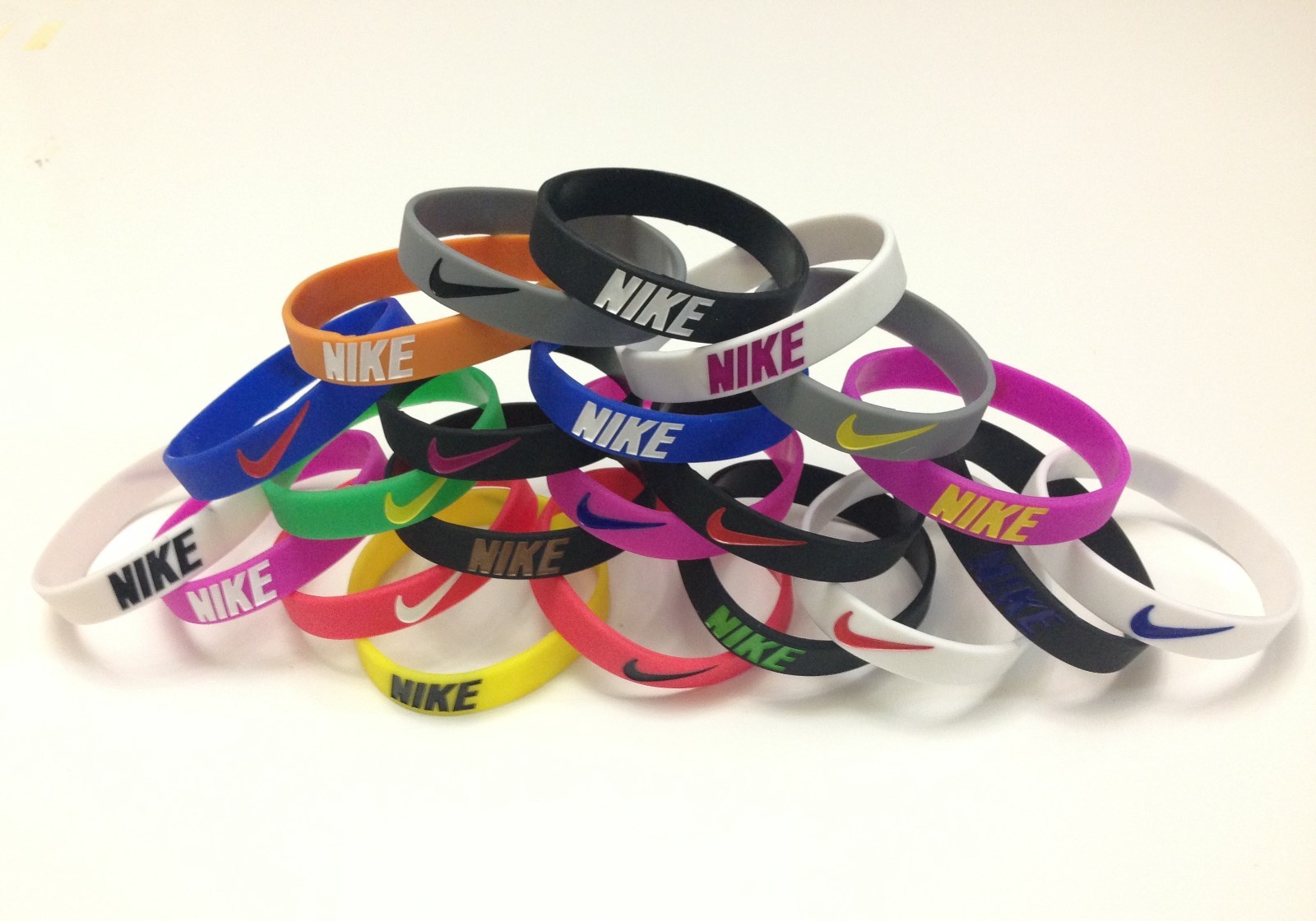 NIke Sports Baller Silicone Wristband Bracelet, 22 Colors available