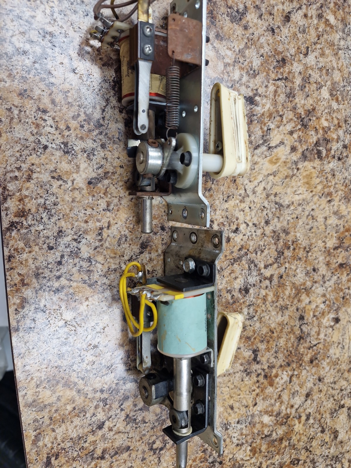 Pair of Bally Pinball Machine Flipper Assemblies