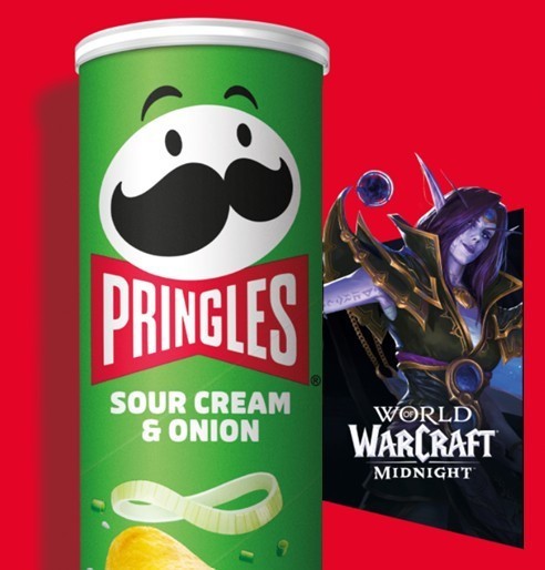 World of Warcraft Crimson Bow Tie - Pringles Promotion Rare Cosmetic Midnight