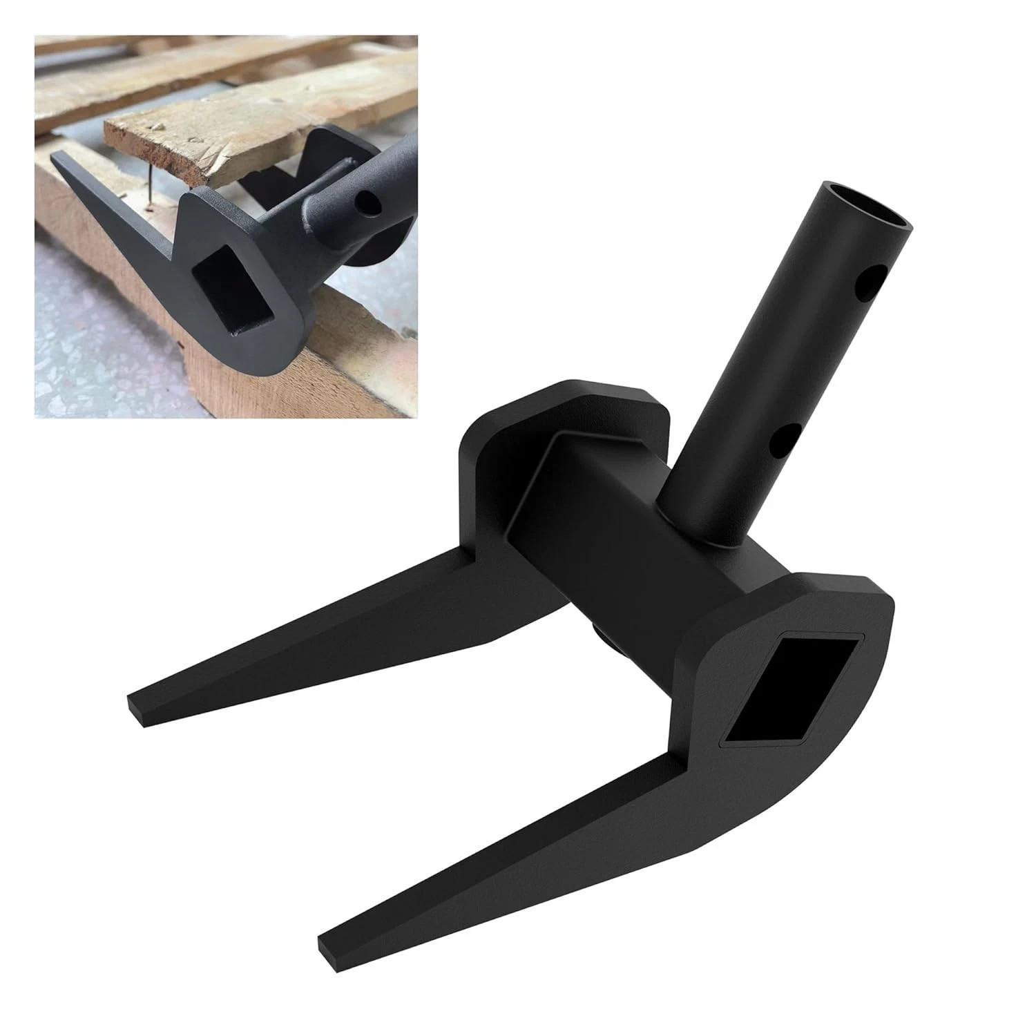 1PCS Pallet Buster Tool Pallet Breaker,Pallet Disassembly Tool,Heavy Duty Deck B