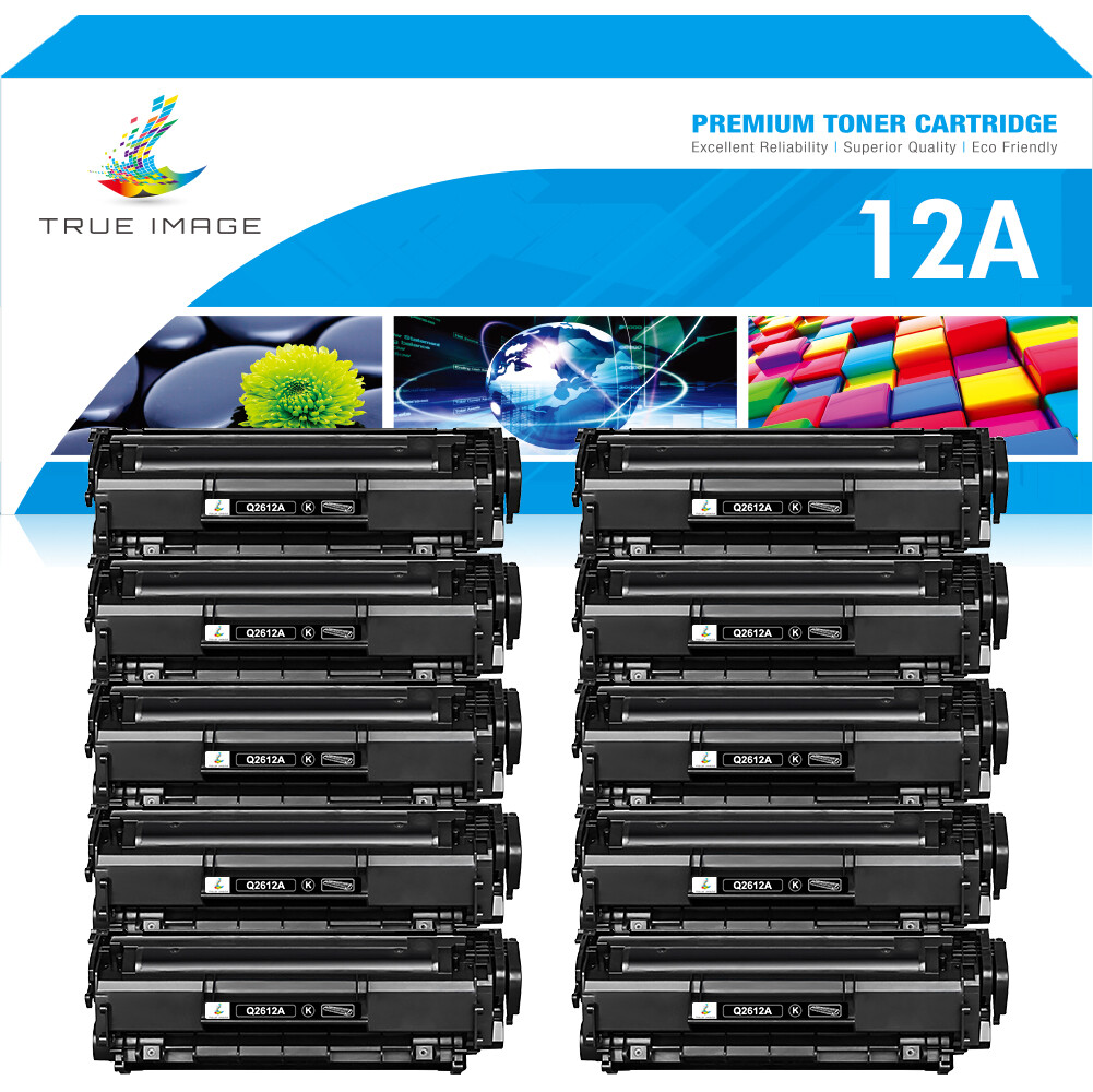 Q2612A Black for HP 12A Toner Cartridge LaserJet 1020 1022 1015 1018 1010 lot