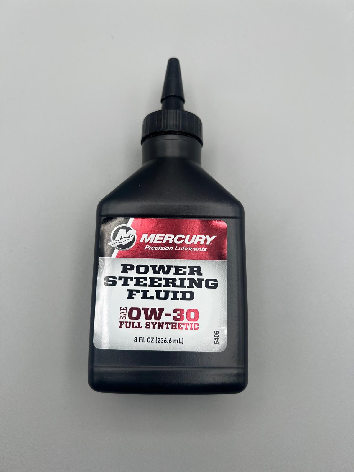 Mercury 92-858076K01 Synthetic Power Steering Fluid SAE 0W-30 8oz Free Shipping