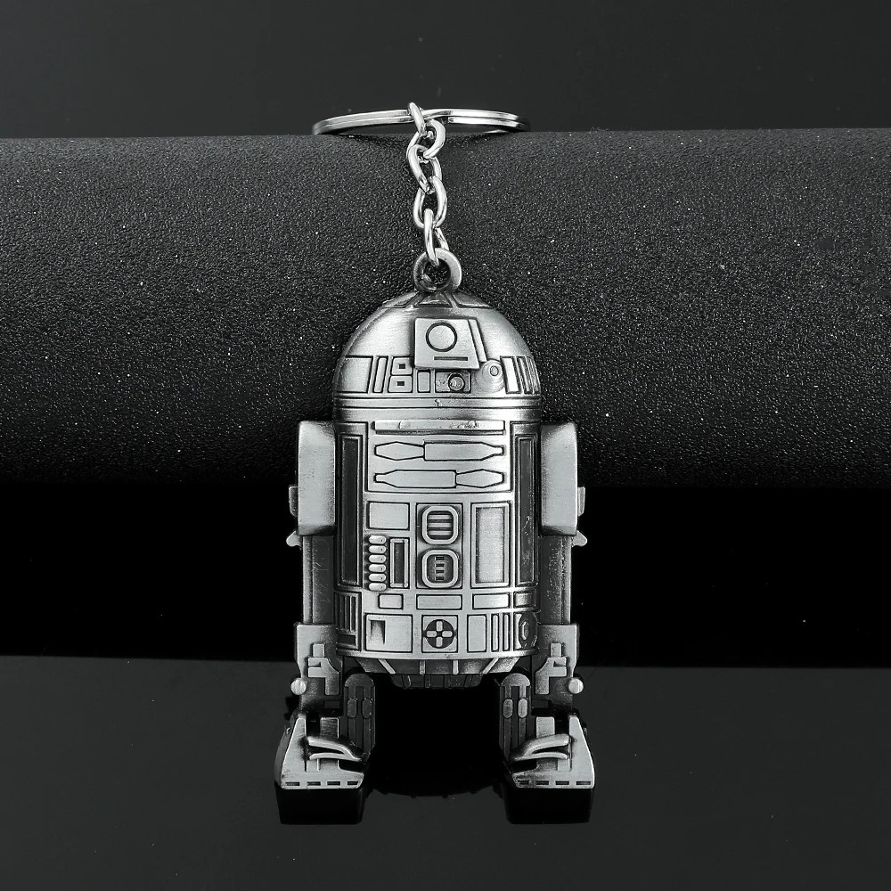 Vintage Star Wars Spaceship Keychain Mens Destroyer Battleship Trinket Keyrings