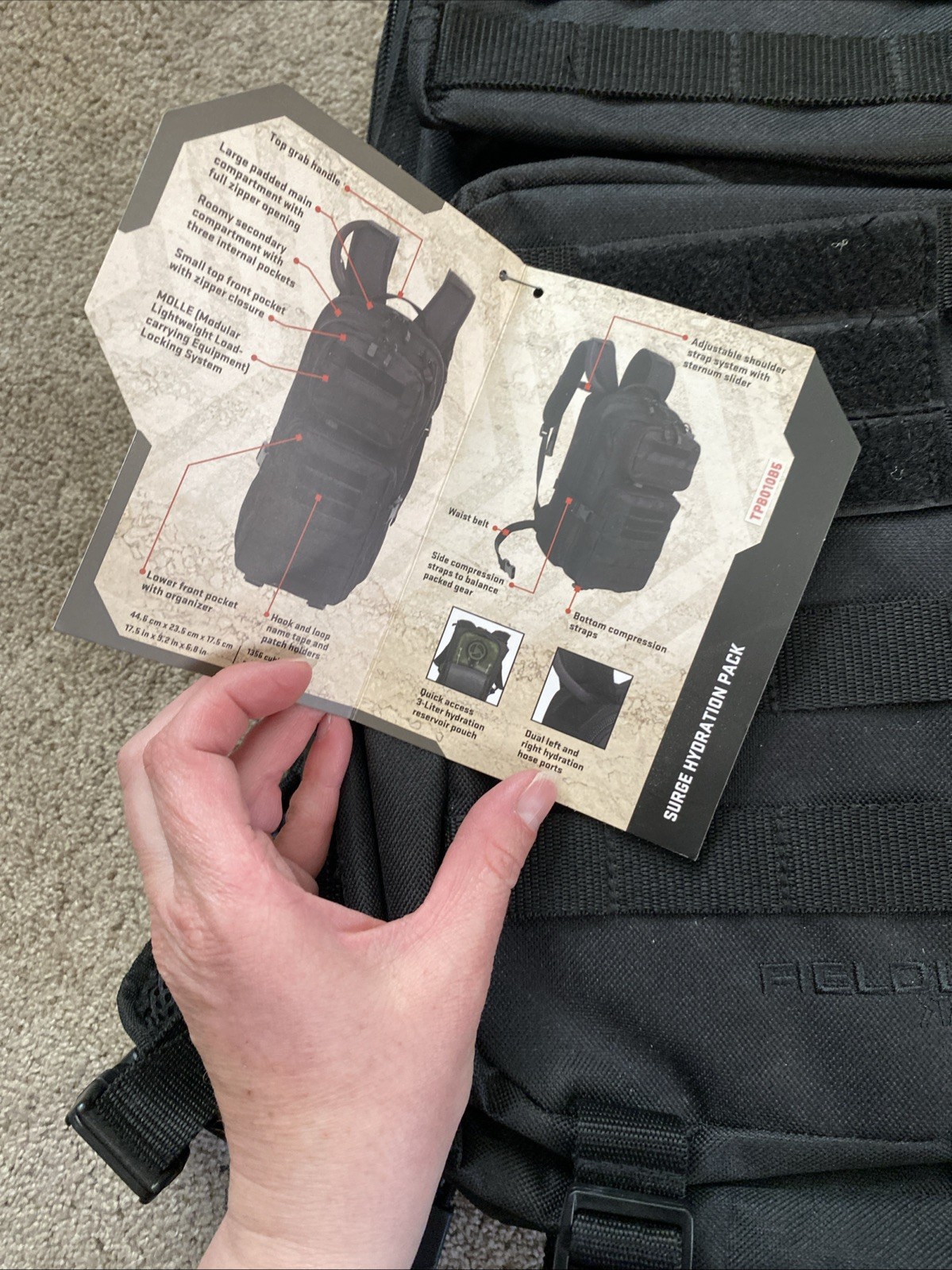 Fieldline Tactical Backpack