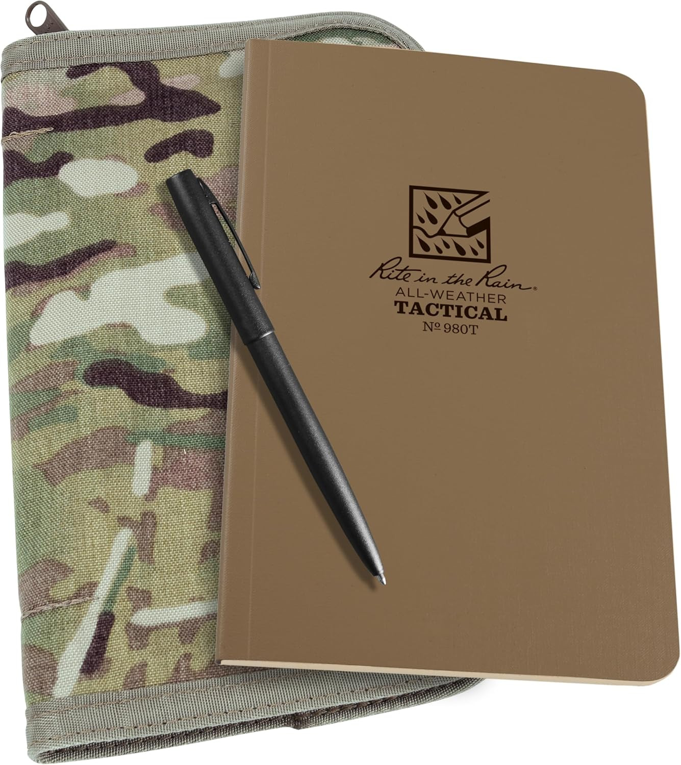 Weatherproof Tactical Field Kit: Multicam CORDURA® Fabric Cover, 4.625" X 7.25"