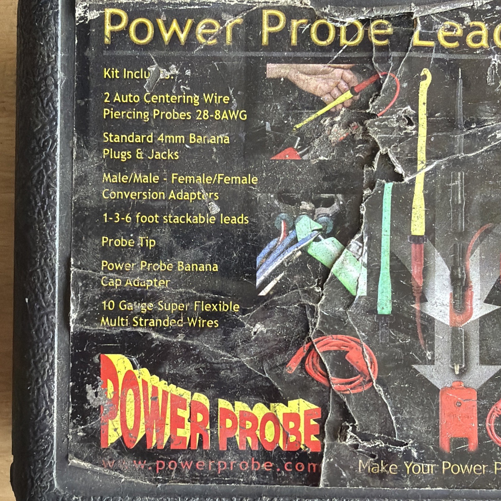 Power Probe Multimeter Lead Set Gold Series PPLS01