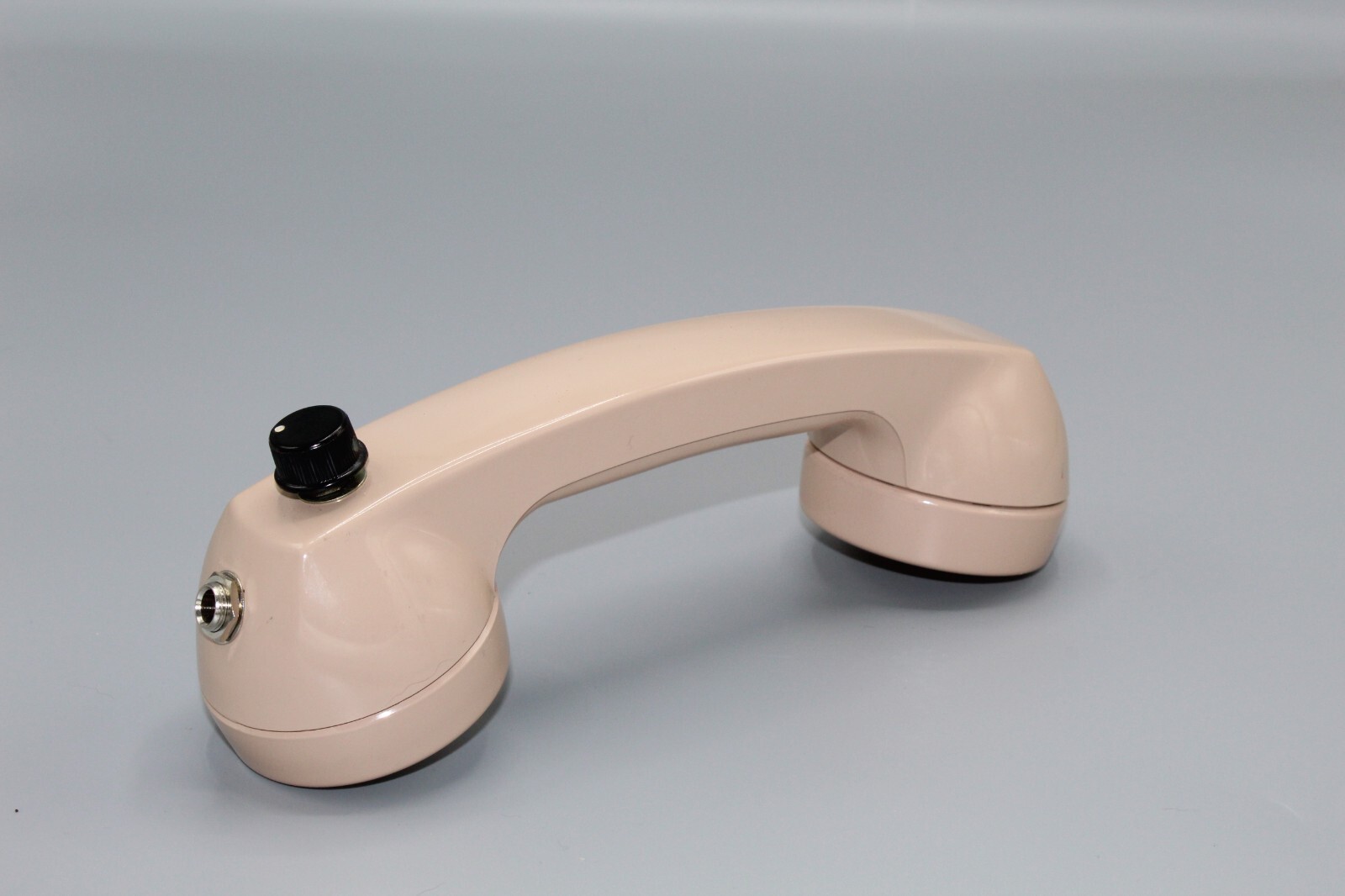 Circuit Bent Beige Lo Fi Telephone Microphone w/Filter Ctrl+ Mic Clip+Pop Filter