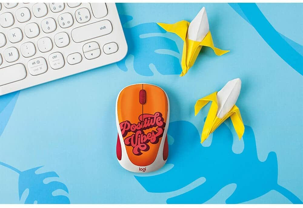 Logitech Positive vibes Design Collection Limited Edition Wireless Mouse