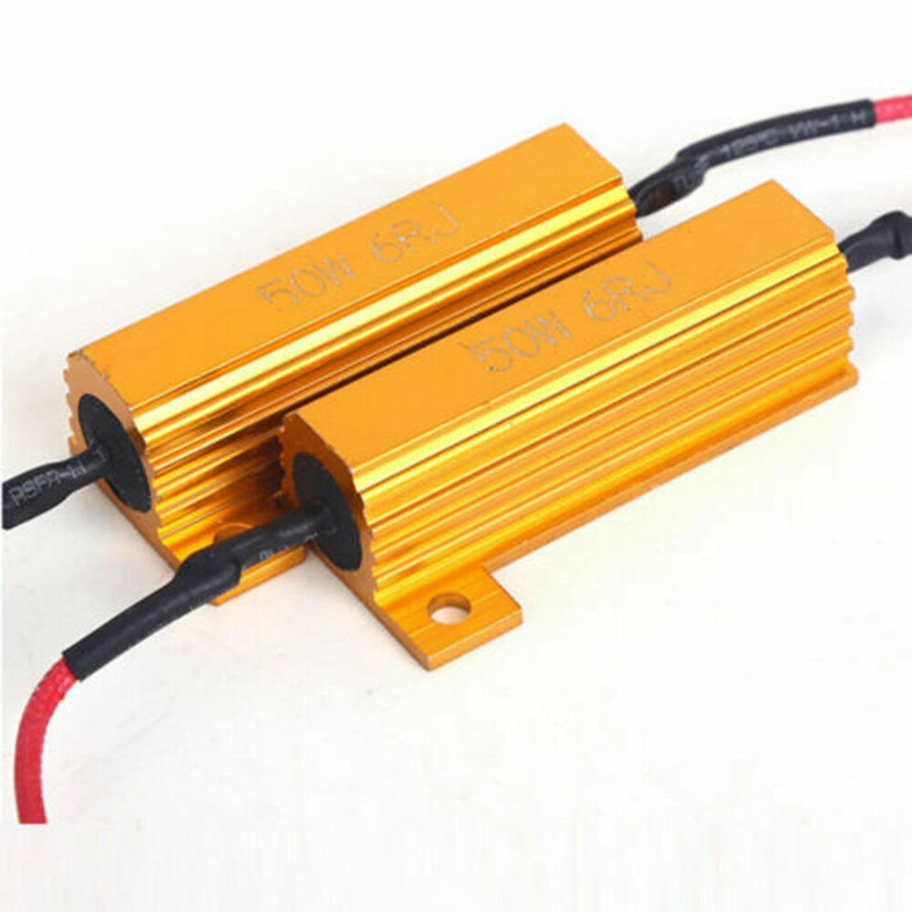 3157RESISTENCIAS LED ERROR 6OHM 50W PARPADEO INTERMITENTE para Ford Expedition