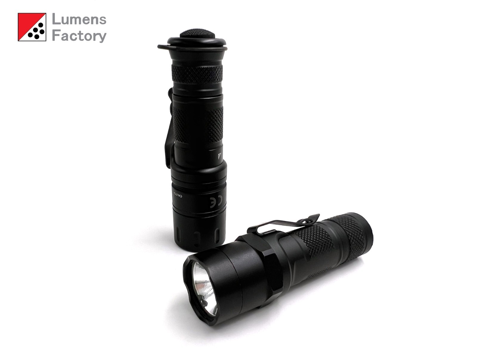 E1e Style 18350 Clipped Body. Surefire E Compatible. E1e E1L E1B. HA3 Black