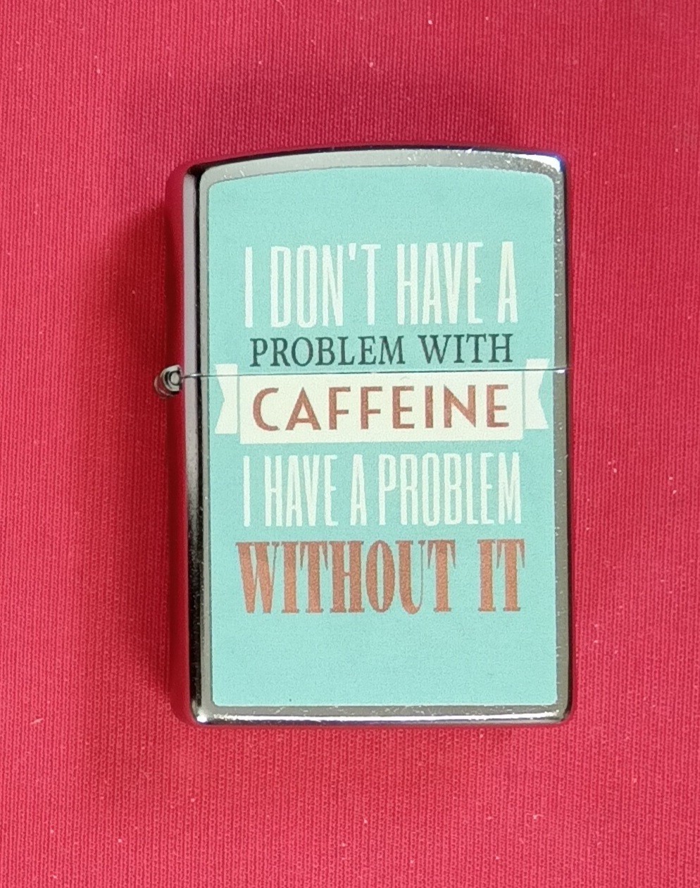 Zippo Lighter CAFFEINE POSTER