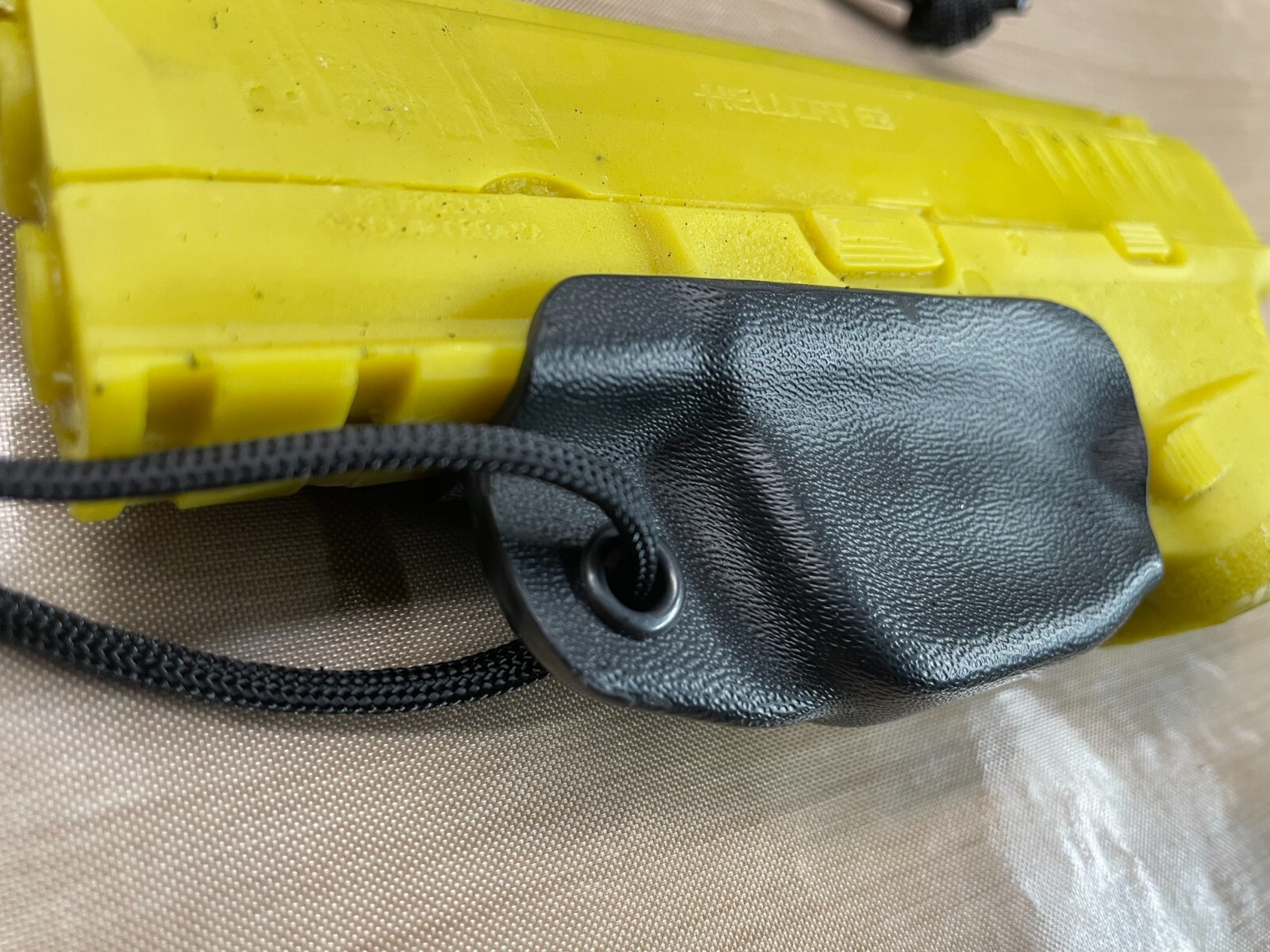Kydex Trigger Guard for Springfield Hellcat Pro Black