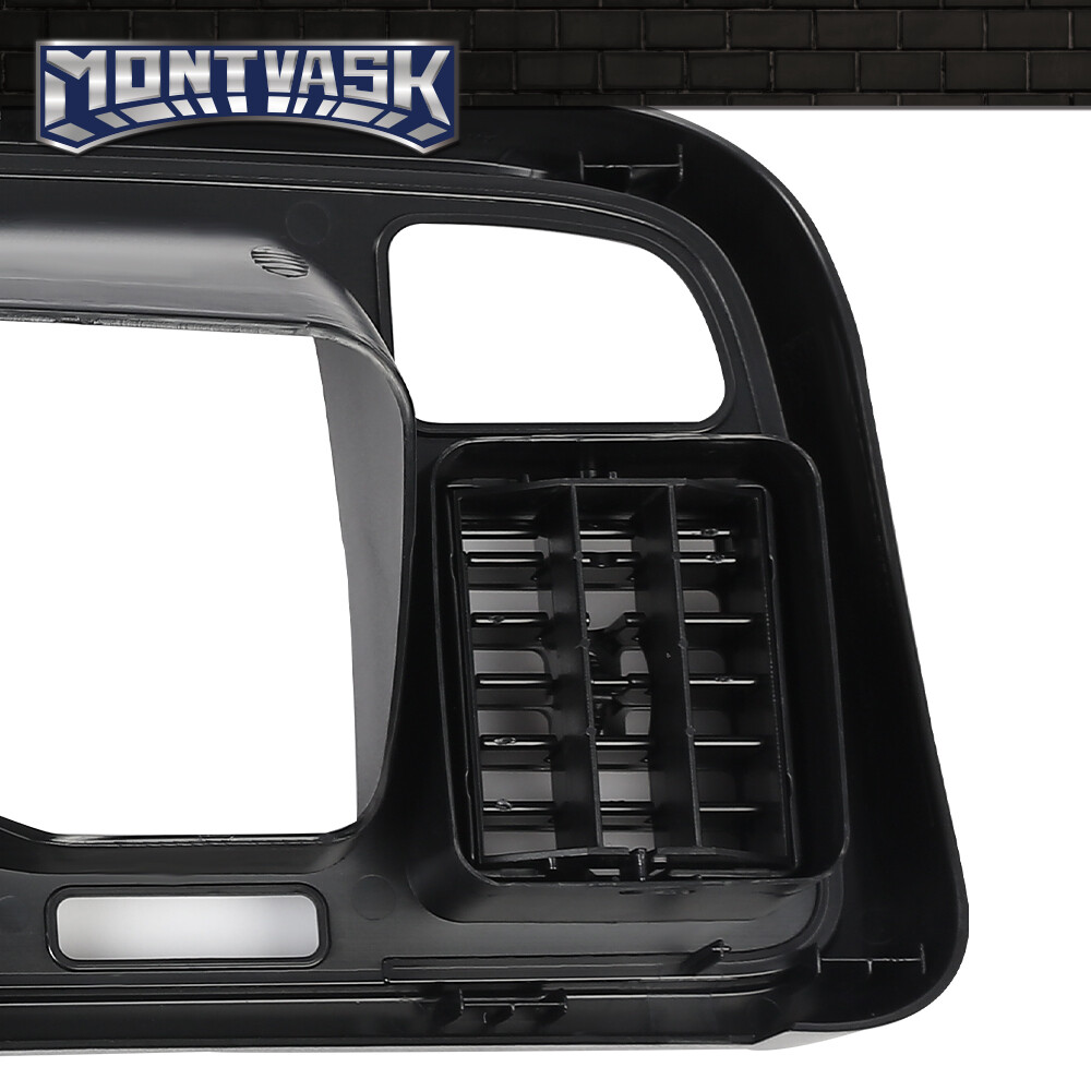 Fit For 1994-1997 Dodge Ram Dash Bezel Radio Trim Panel Surround Black Dashboard