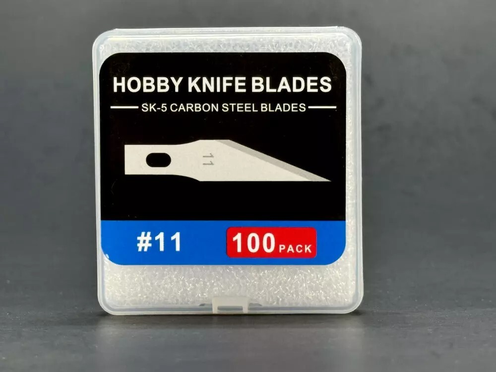 100PCS Blades #11 Exacto Knife For x-Acto Hobby Multi Tool Art Craft Replacement